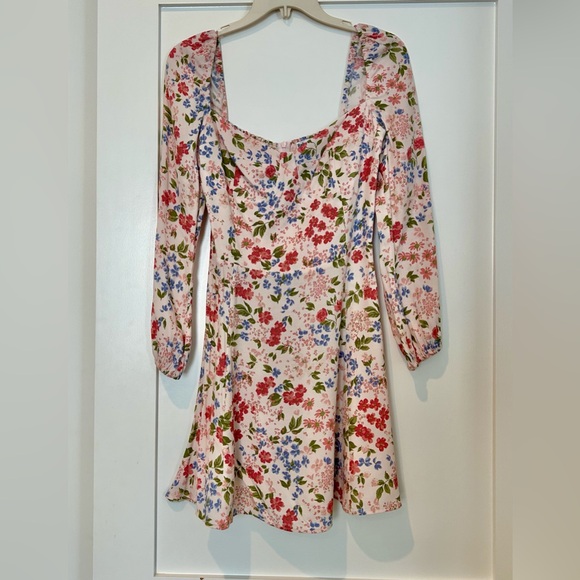 Reformation Mochi dress pink Esmee floral print size 8 - Picture 6 of 10